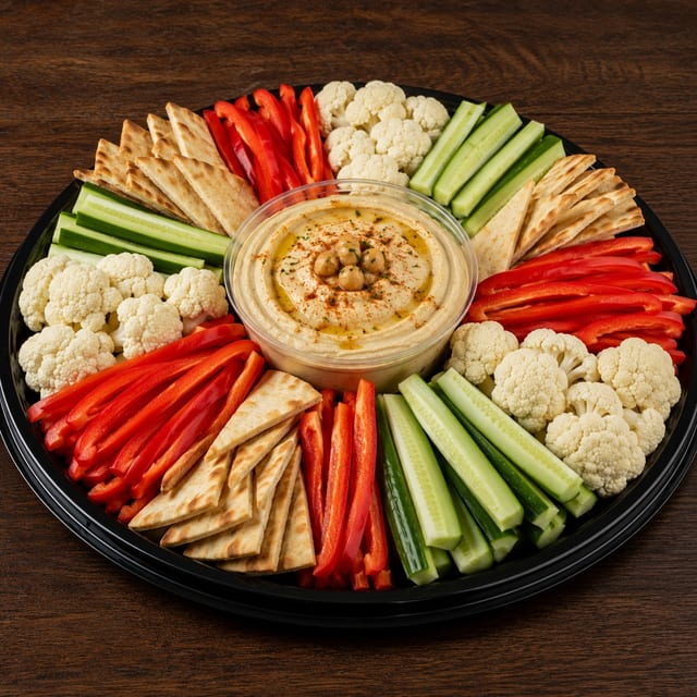 House Hummus & Vegetable Crudités.