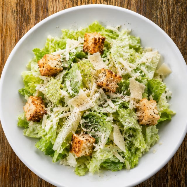 Classic Caesar Salad.