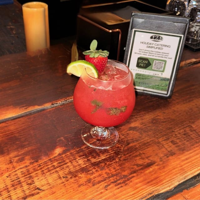 Strawberry Fizz.