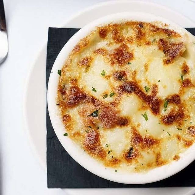 Asiago & Pancetta Potatoes.